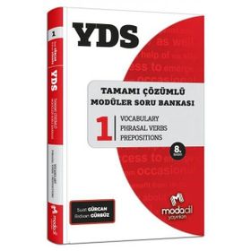 YDS Tamamı Çözümlü Soru Bankası Serisi 1 Vocabulary Modadil Yayınları