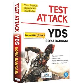 YDS Test Attack Soru Bankası İrem Yayınları
