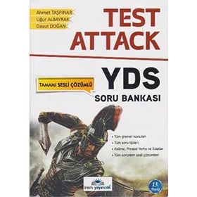 YDS Test Attack Soru Bankası - Uğur Albayrak Ahmet Taşpınar Davut Doğan