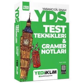 YDS Test Teknikleri Ve Gramer Notları Yediiklim Yayınları