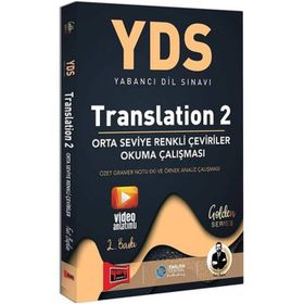 YDS Translation 2 Orta Seviye Renkli Ccedileviriler Okuma Ccedilalışması Yargı Yayınları