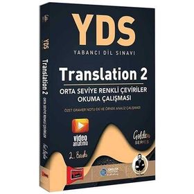 YDS Translation 2 Orta Seviye Renkli Ccedileviriler Okuma Ccedilalışması Yargı Yayınları