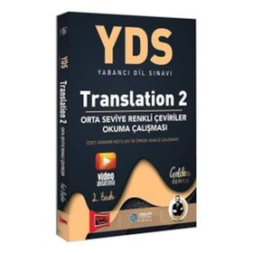 YDS Translation 2 Orta Seviye Renkli Ccedileviriler Okuma Ccedilalışması Yargı Yayınları