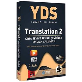 YDS Translation 2 Orta Seviye Renkli Ccedileviriler Okuma Ccedilalışması Yargı Yayınları