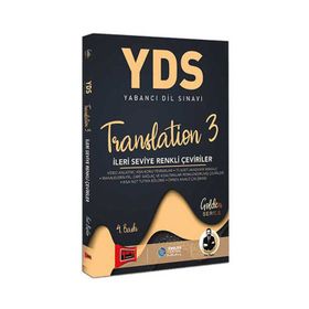 YDS Translation 3 İleri Seviye Renkli Çeviriler Yargı Yayınları