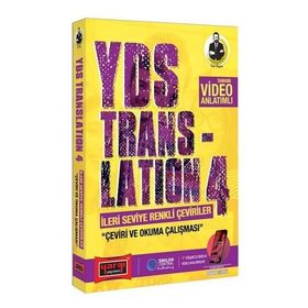 Yds Translation 4 İleri Seviye Renkli Çeviriler-Yargı Yayınları