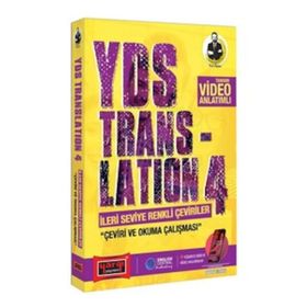 Yds Translation 4 İleri Seviye Renkli Çeviriler-Yargı Yayınları