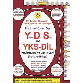 YDS ve YKS-Dil Kelimeleri ve Deyimleri-İngilizce Türkçe Sokak Kitapları Yayınları