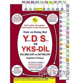YDS ve YKS-Dil Kelimeleri ve Deyimleri-İngilizce Türkçe Sokak Kitapları Yayınları