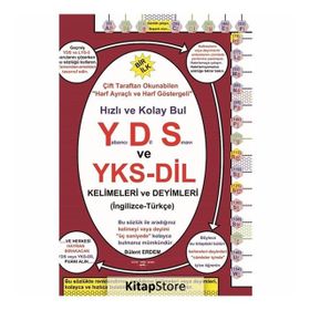 YDS ve YKS-Dil Kelimeleri ve Deyimleri-İngilizce Türkçe Sokak Kitapları Yayınları