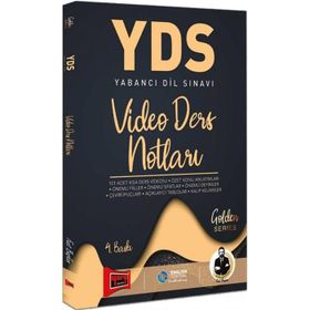 YDS Video Ders Notları Yargı Yayınları