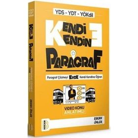 YDS YDT YÖKDİL Kendi Kendine Paragraf - Benim Hocam Yayınları