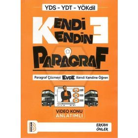 YDS YDT YÖKDİL Kendi Kendine Paragraf - Benim Hocam Yayınları