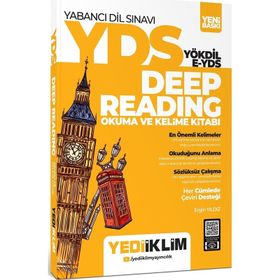 Yds YökDil Deep Reading Okuma ve Kelime Kitabı-Yediiklim Yayınları