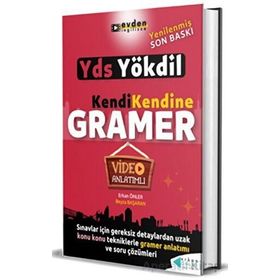 YDS YÖKDİL Kendi Kendine Gramer Erkan Önler