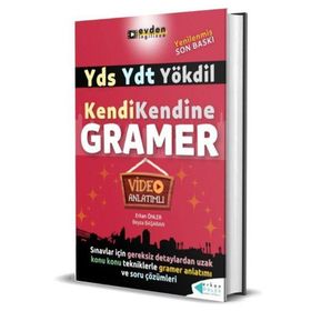 YDS YÖKDİL Kendi Kendine Gramer Erkan Önler