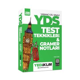 YDS YÖKDİL Test Teknikleri ve Gramer Notları - Yediiklim Yayınları