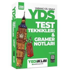 YDS YÖKDİL Test Teknikleri ve Gramer Notları - Yediiklim Yayınları