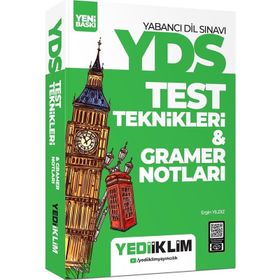 YDS YÖKDİL Test Teknikleri ve Gramer Notları - Yediiklim Yayınları