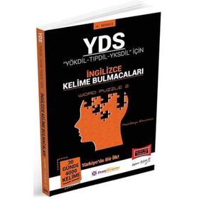 YDS YÖKDİL TIPDİL YKSDİL İçin İngilizce Kelime Bulmacaları Word Puzzle 2-Yargı Yayınları