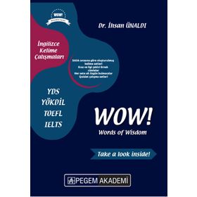 YDS YÖKDİL WoW Words of Wisdom - Pegem Yayınları