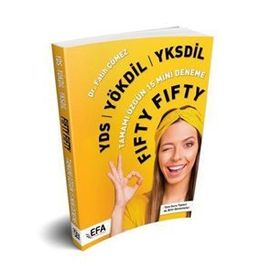 YDS YÖKDİL YKSDİL FIFTY FIFTY 15 Mini Deneme - Benim Hocam Yayınları