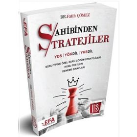 YDS YÖKDİL YKSDİL Sahibinden Stratejiler (EFA Serisi) Benim Hocam Yayınları