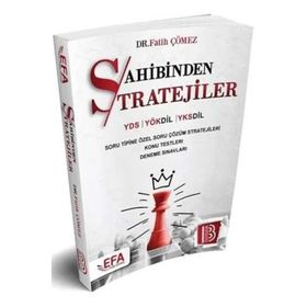 YDS YÖKDİL YKSDİL Sahibinden Stratejiler (EFA Serisi) Benim Hocam Yayınları