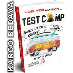 YDS YÖKDİL YKSDİL Test Camp Soru Kitabı - Fatih Çömez