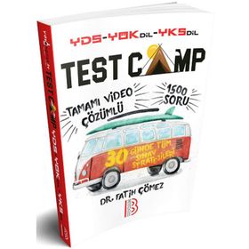 YDS YÖKDİL YKSDİL Test Camp Soru Kitabı - Fatih Çömez