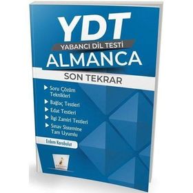 YDT Almanca Son Tekrar - Pelikan Yayınları
