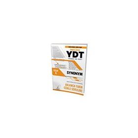 YDT İngilizce Synonym Issue 6 Pelikan Yayınları