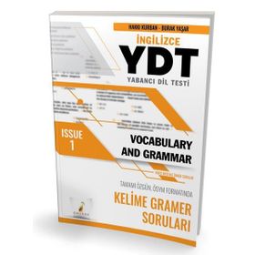 YDT İngilizce Vocabulary and Grammar Issue 1 Pelikan Yayınları