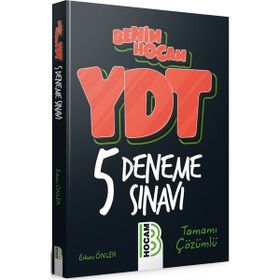 YDT Tamamı Çözümlü 5 Deneme Sınavı - Benim Hocam Yayınları