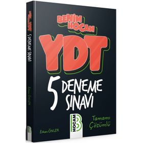 YDT Tamamı Çözümlü 5 Deneme Sınavı - Benim Hocam Yayınları
