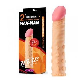 Yeain YN0049 Max Man 50 mm Dolgulu Penis Kılıfı