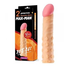 Yeain YN0049 Max Man 50 mm Dolgulu Penis Kılıfı
