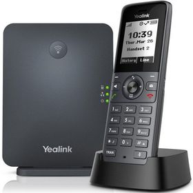 Yealink W71P SIP DECT W70B Baz İstasyonu + W71H Kablosuz El Terminali HD Ses Voip IP Telefon Seti