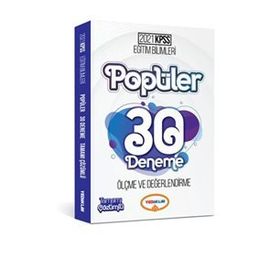 Yediiklim KPSS Eğitim Bilimleri Ölçme Ve Değerlendirme Tamamı Çözümlü 30 Popüler Deneme