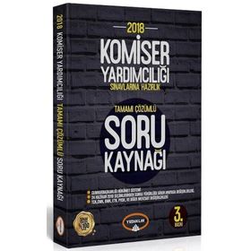 Yediiklim Yayınları 2018 Komiser Yardımcılığı Sınavlarına Hazırlık Tamamı Çözümlü Soru Kaynağı 3. Baskı