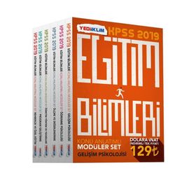 Yediiklim Yayınları 2019 KPSS Eğitim Bilimleri Konu Anlatımlı Modüler Set