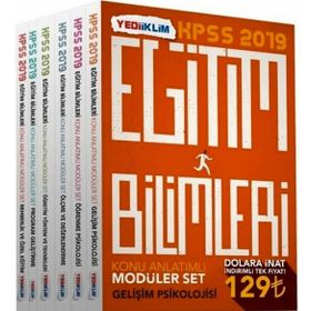 Yediiklim Yayınları 2019 KPSS Eğitim Bilimleri Konu Anlatımlı Modüler Set