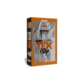 Yediiklim Yayınları 2020 Kpss Eğitim Bilimleri Tek Kitap Konu Anlatımı