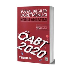Yediiklim Yayınları 2020 ÖABT Sosyal Bilgiler Öğretmenliği Konu Anlatımı