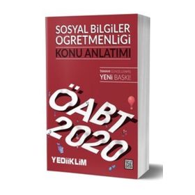 Yediiklim Yayınları 2020 ÖABT Sosyal Bilgiler Öğretmenliği Konu Anlatımı