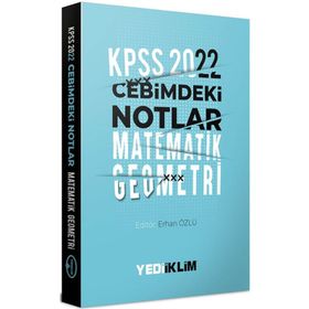 Yediiklim Yayınları 2022 KPSS Cebimdeki Notlar Matematik Geometri Kitapçığı