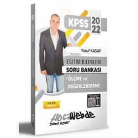 Yediiklim Yayınları 2022 KPSS Eğitim Bilimleri Atölye Serisi Ölçme ve Değerlendirme Tamamı Video Çözümlü Soru Bankası