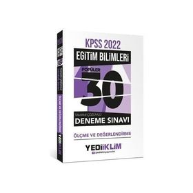 Yediiklim Yayınları 2022 KPSS Eğitim Bilimleri Tamamı Çözümlü Son 5 Yıl Çıkmış Sorular