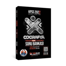 Yediiklim Yayınları 2022 KPSS Genel Kültür Atölye Serisi Coğrafya Tamamı Video Çözümlü Soru Bankası