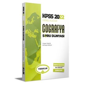 Yediiklim Yayınları 2022 KPSS Genel Kültür Coğrafya Soru Dünyası